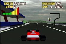 une photo d'Ã©cran de Checkered Flag sur Atari Jaguar